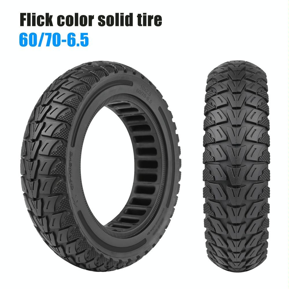 Ninebot Max G30 Electric Scooter - 10x2.5 Solid Tire in Flick Colour - Blue