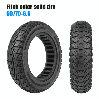 Ninebot Max G30 Electric Scooter - 10x2.5 Solid Tire in Flick Colour - Blue