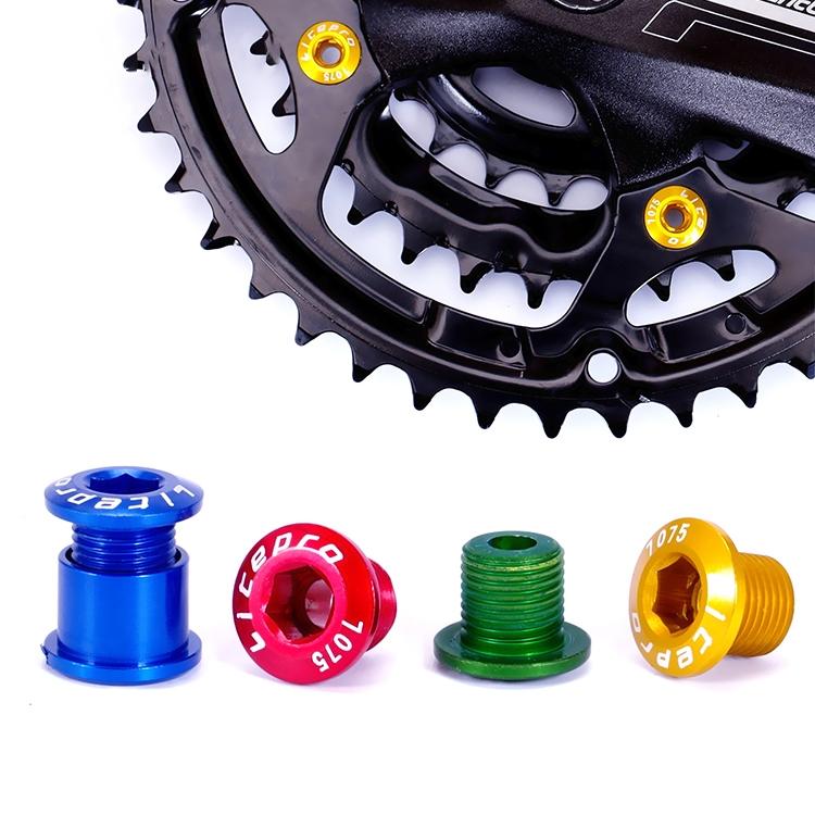 5-Piece Folding Bike Sprocket Screws - Green