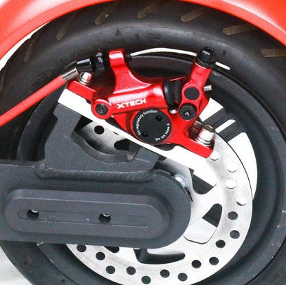 Upgraded 3-in-1 Scooter Brake & Seat Set for Xiaomi M365 Pro - Black Brake + Black Adapter