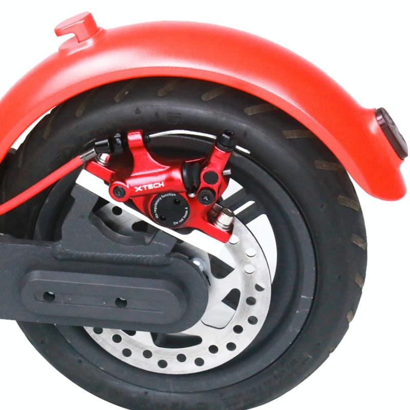 Upgraded 3-in-1 Scooter Brake & Seat Set for Xiaomi M365 Pro - Black Brake + Black Adapter