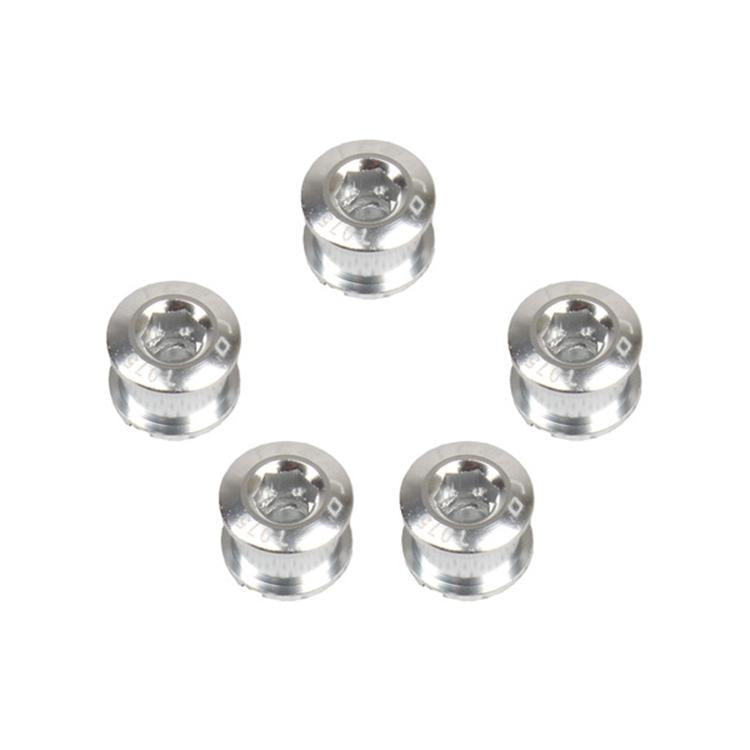 5-Piece Folding Bike Sprocket Screws - Purple