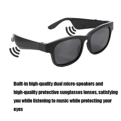 Bluetooth Sunglasses with A12 Tech - Smart & Stylish - Silver