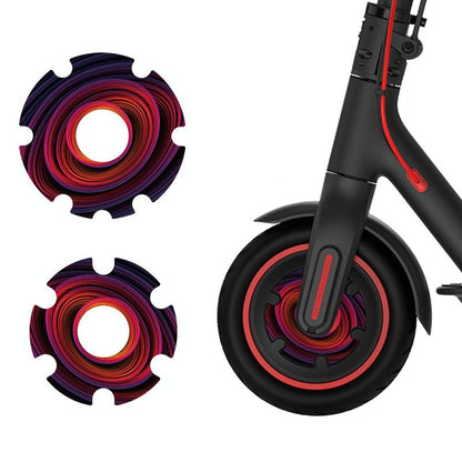 Waterproof Sticker for Xiaomi M365 Scooter Motor - 1 Pair - Colorful 5