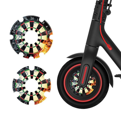 Waterproof Sticker for Xiaomi M365 Scooter Motor - 1 Pair - Colorful 5