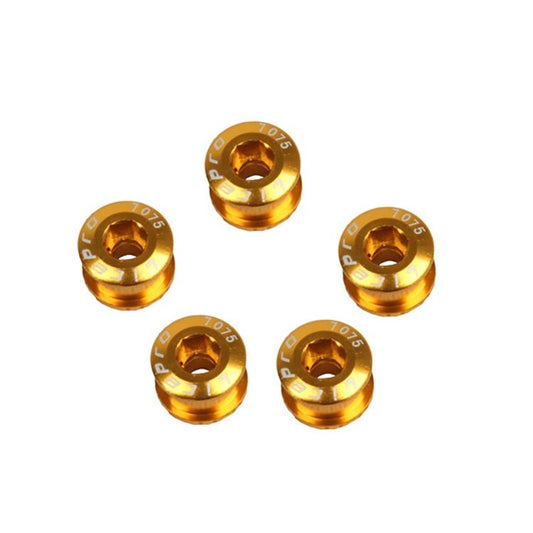 5-Piece Folding Bike Sprocket Screws - Gold