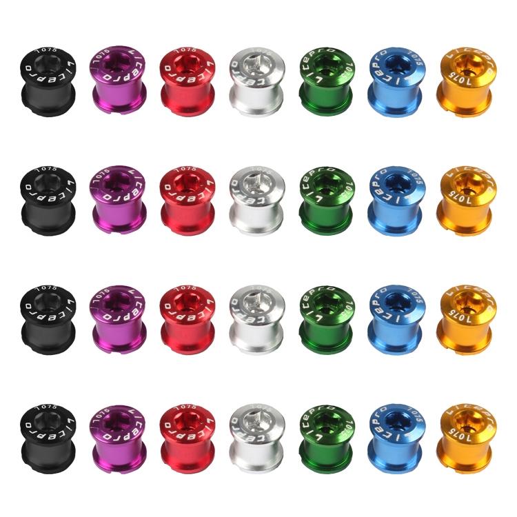 5-Piece Folding Bike Sprocket Screws - Pink