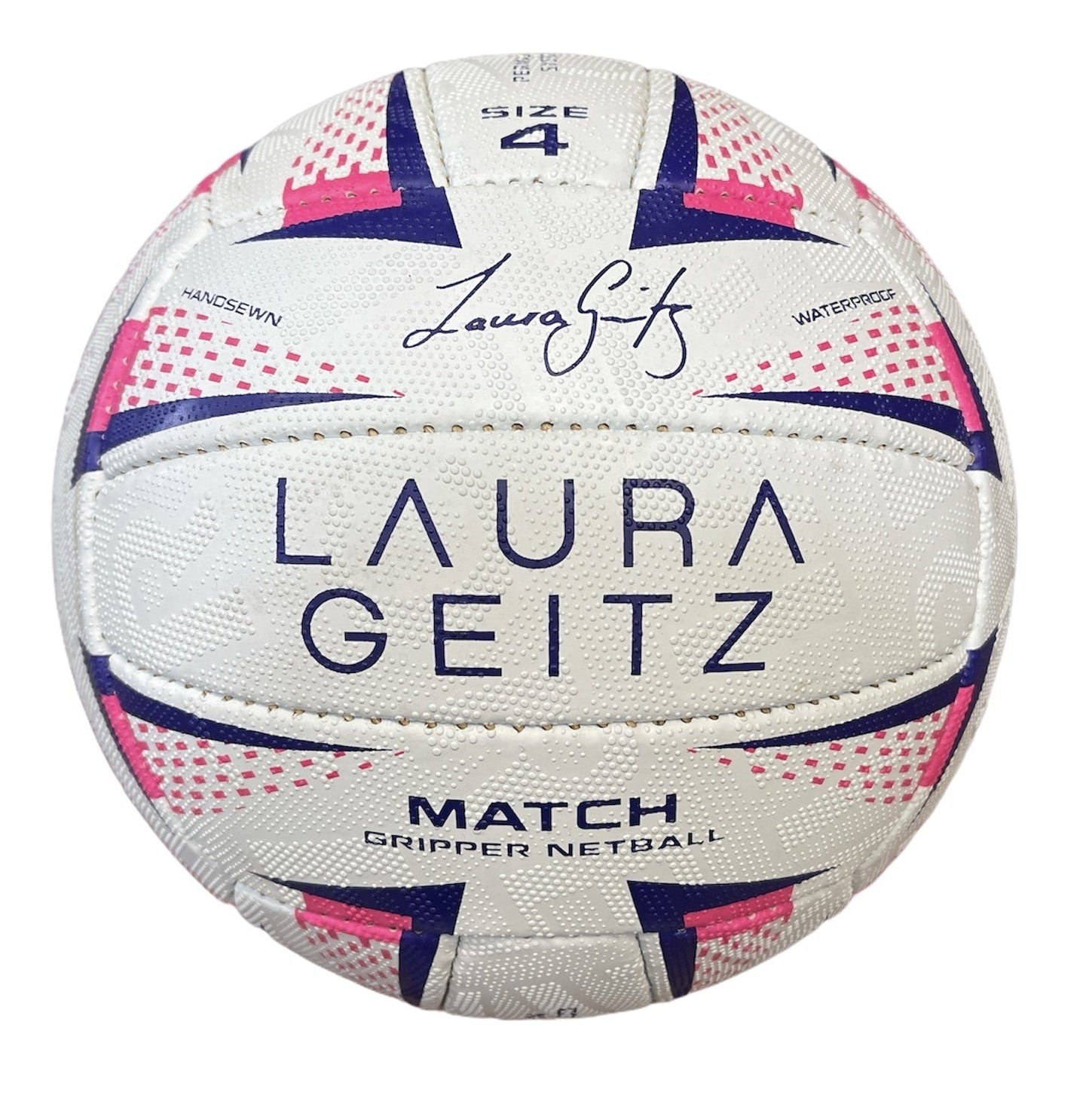 Match Gripper Netball Hand Sewn Waterproof Official Size 4