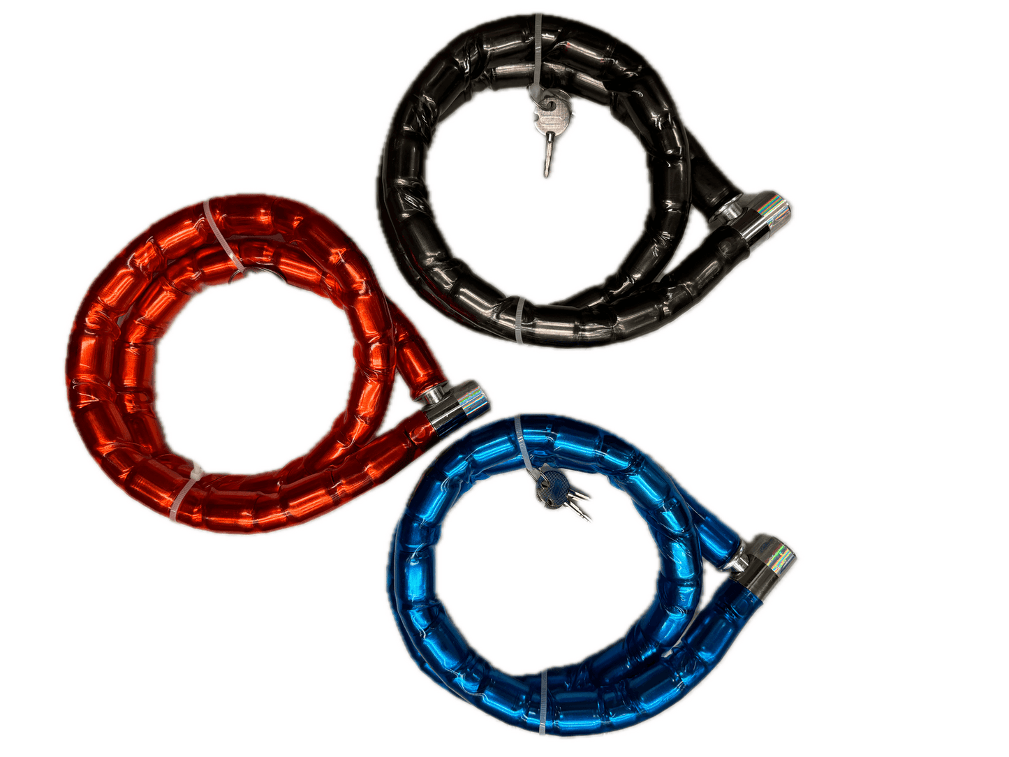 Best Thick Motorbike Bicycle Lock with Keys Bike Scooter Anti Theft Chain - Assorted | Buy Online at Furniture Things Au