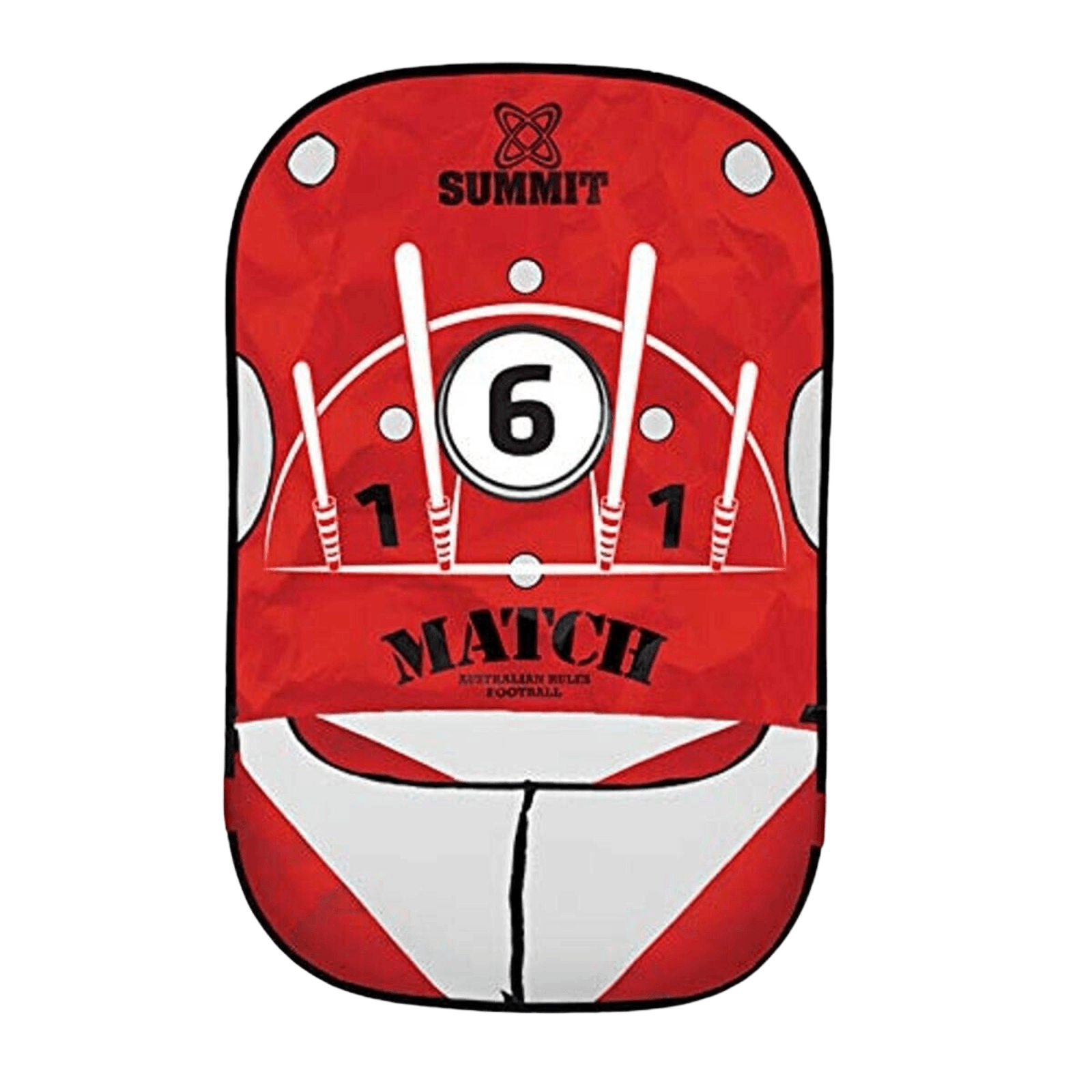 Best Summit Australian Rules Handball Target AFL Footy Football - Red | Buy Online at Furniture Things Australia