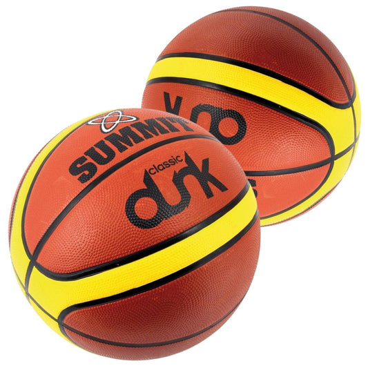 2x  Classic Dunk Basketball Indoor Outdoor Sport Game Rubber Ball Size 7