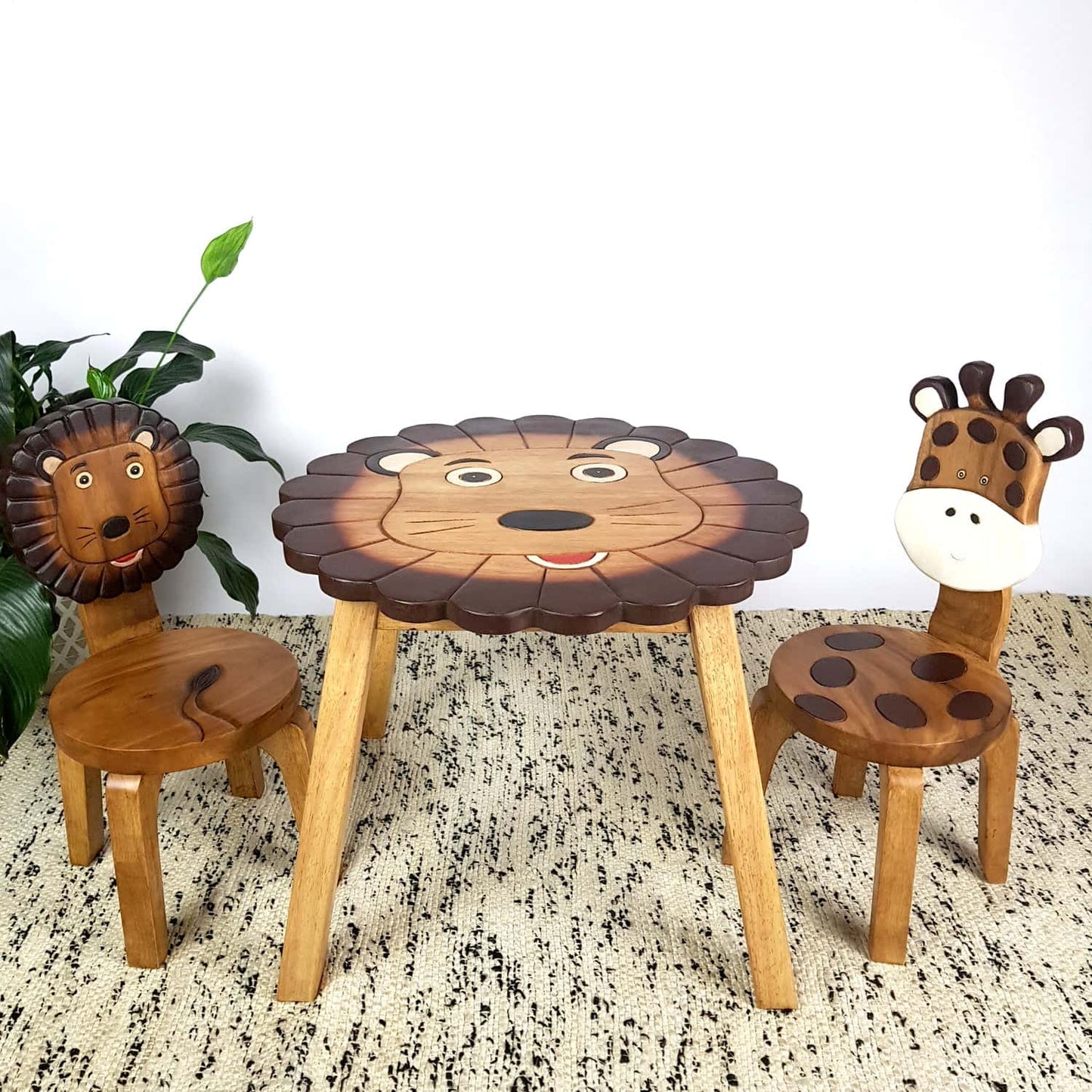 Best Lion Table 2 Chairs Set | Buy Online at Furniture Things Australia