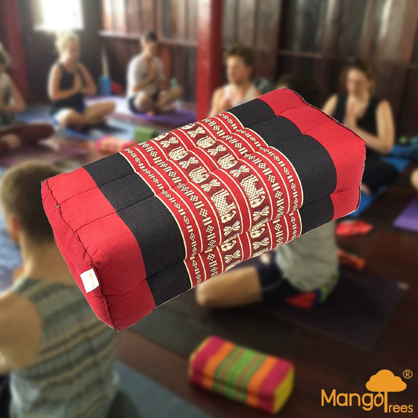 Yoga Block Meditation Cushion (RedEle)