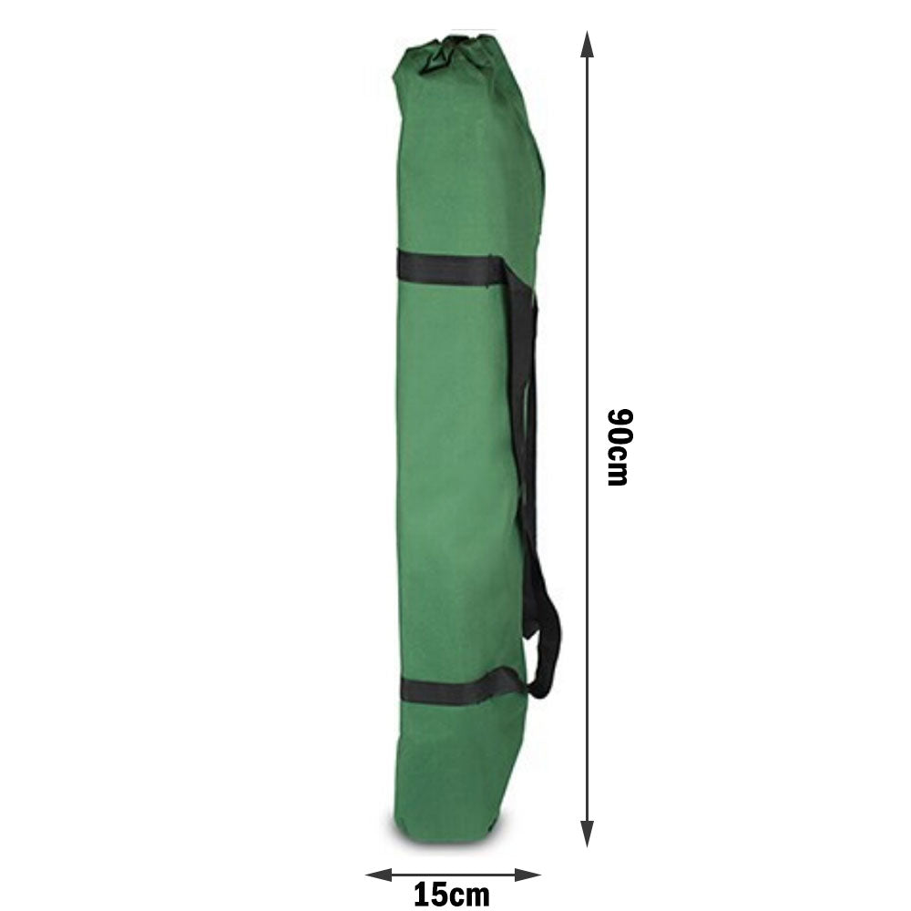 Camping Bed Folding Stretcher w/ Carry Bag Camp  - Green