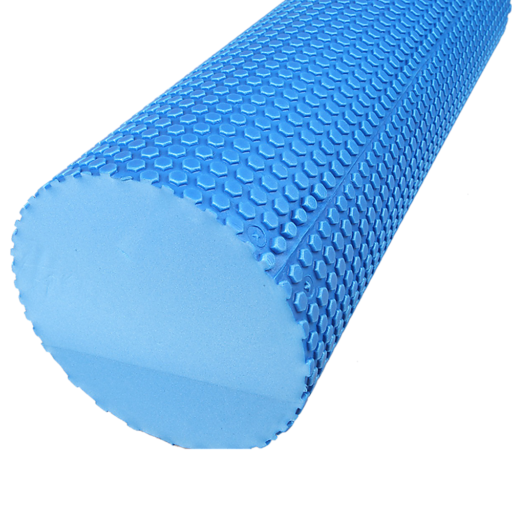 45 x 15cm Physio Yoga Pilates Foam Roller - Blue