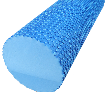 45 x 15cm Physio Yoga Pilates Foam Roller - Blue