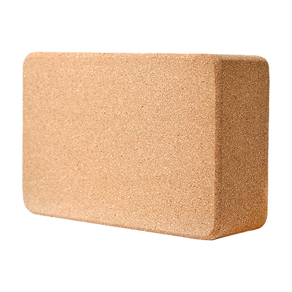 2 x Cork Yoga Block Prop Accessory for Exercise