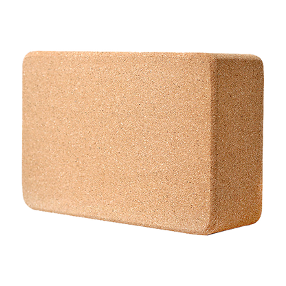 2 x Cork Yoga Block Prop Accessory for Exercise