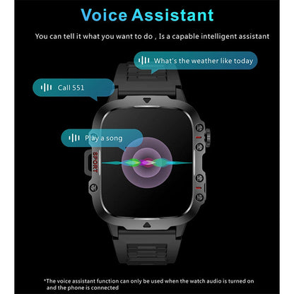 Rugged Military GPS Smart Watch