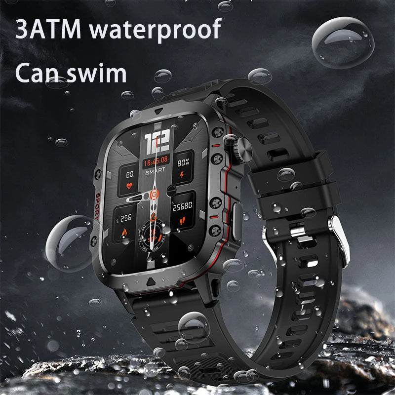Rugged Military GPS Smart Watch