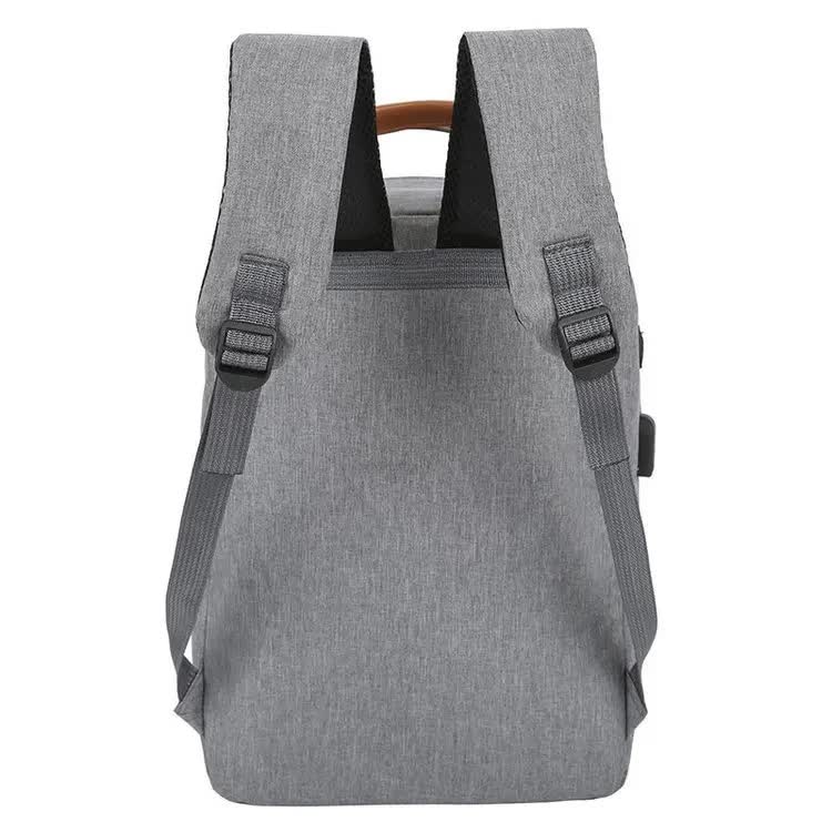 3-Piece  Gray Travel Backpack Set