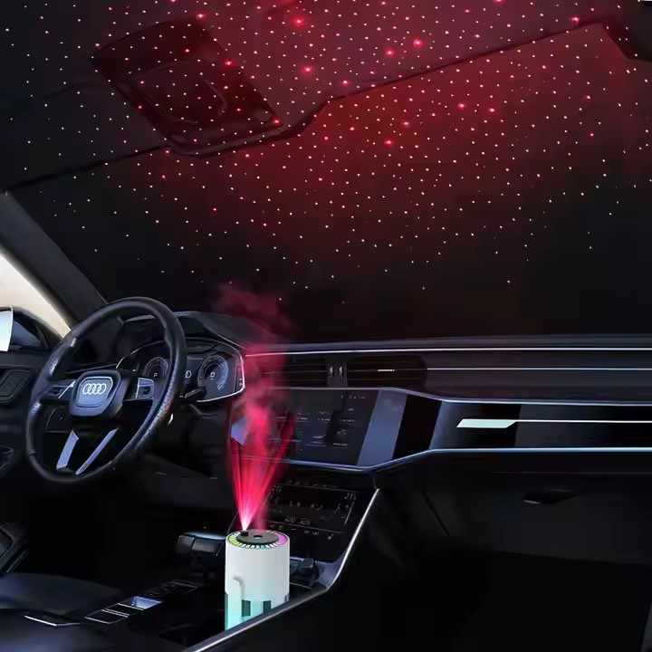 Pink Starry Night Projector Humidifier