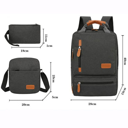 Red 3-Piece Backpack Set