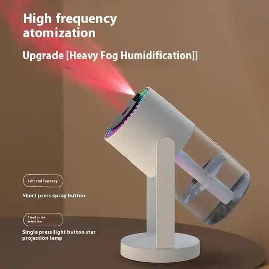 White Starry Sky Projection Humidifier