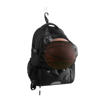 Pink And Black Large Capacity Sports Backpack
