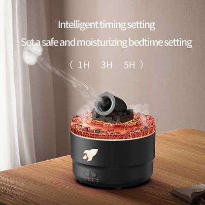 Black Creative Cannon-Shaped Aromatherapy Diffuser