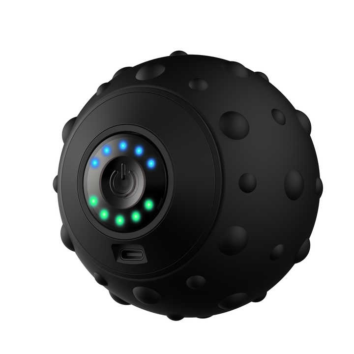 Black Vibrating Massage Ball