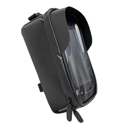 Waterproof Bicycle Phone Frame Bag with Sun Visor