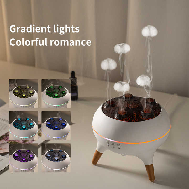 Dynamic Jellyfish Aroma Diffuser with Timer Adjustable Mist Modes