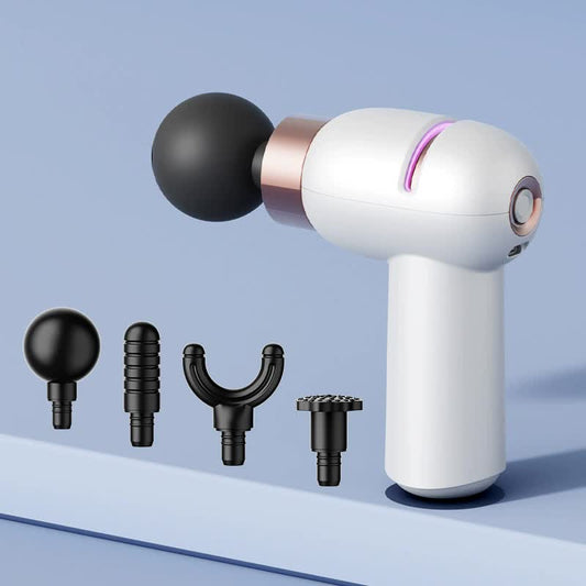 White Portable Mini Massage Gun