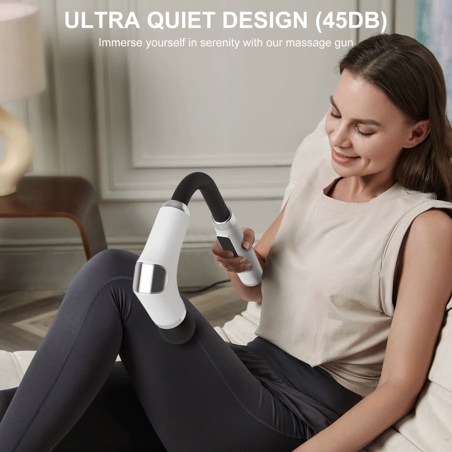 Long-Handle Percussion Massage Gun