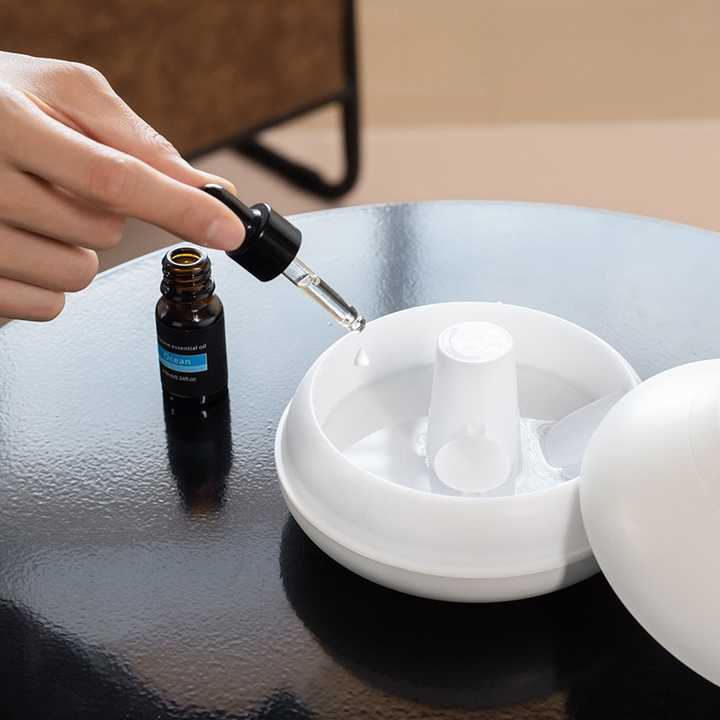 Flame Mountain Aroma Diffuser White