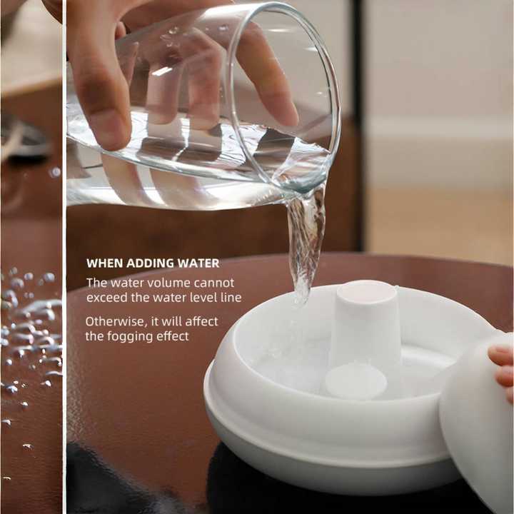 Flame Mountain Aroma Diffuser White