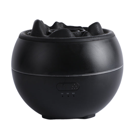 Volcanic Flame Aroma Diffuser (Black Crack Style)