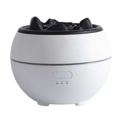 Volcanic Flame Aroma Diffuser (White Crack Style)