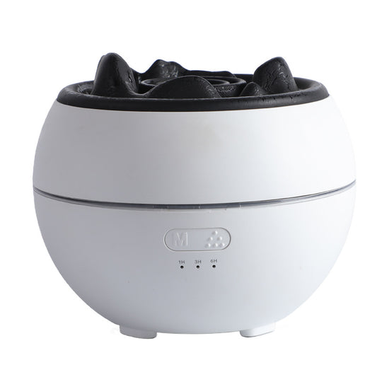 Volcanic Flame Aroma Diffuser (White Crack Style)