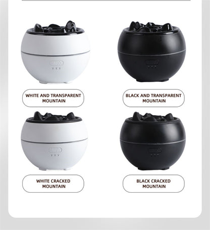 Volcanic Flame Aroma Diffuser (White Crack Style)