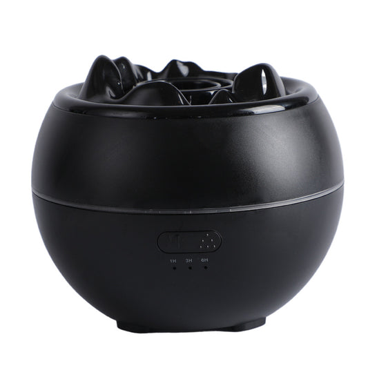 Volcanic Flame Aroma Diffuser (Black Ordinary Style)