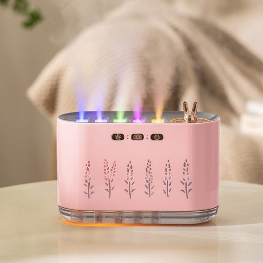 Pink Dynamic Color Changing Humidifier