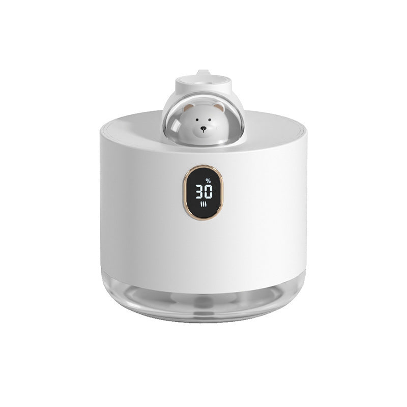 White Astronaut Humidifier with LED Night Light