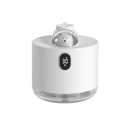 White Astronaut Humidifier with LED Night Light