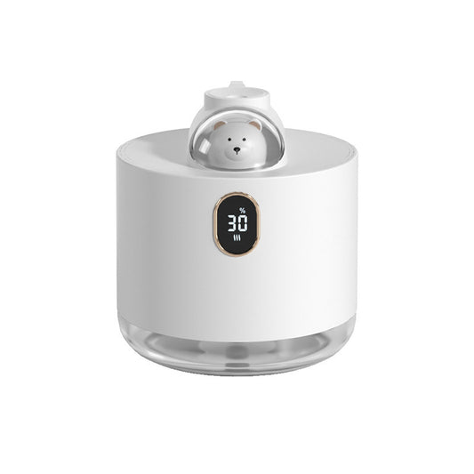White Astronaut Humidifier with LED Night Light