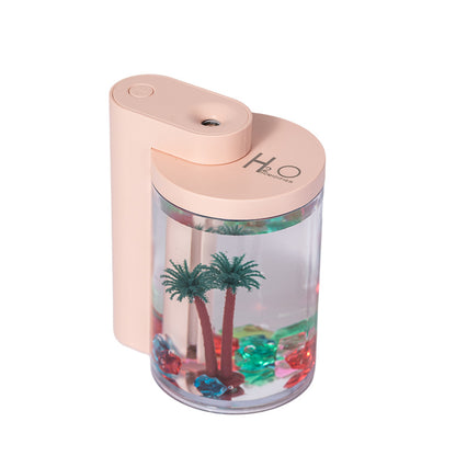 Pink Mini USB Micro Landscape Humidifier