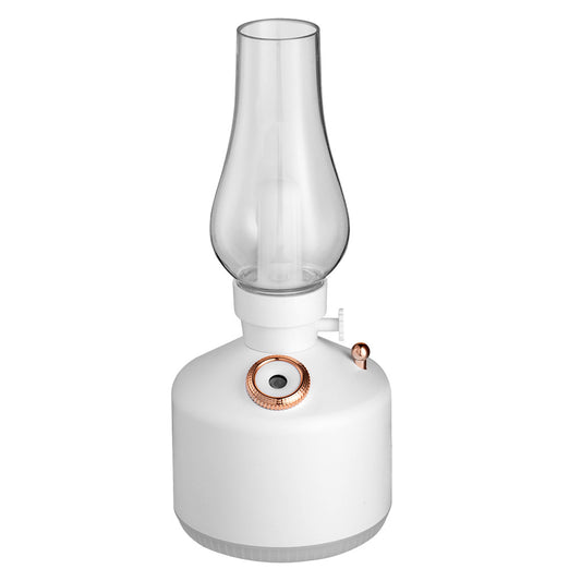 White Retro Kerosene Lamp Humidifier