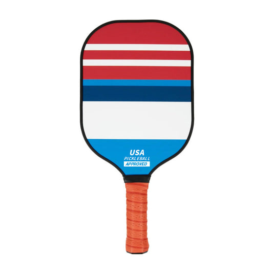Style 1 Colorful Geometric Patterns Fiberglass Pickleball Paddle - Lightweight 220g with Anti-Slip TPU Grip for Outdoor Sports
