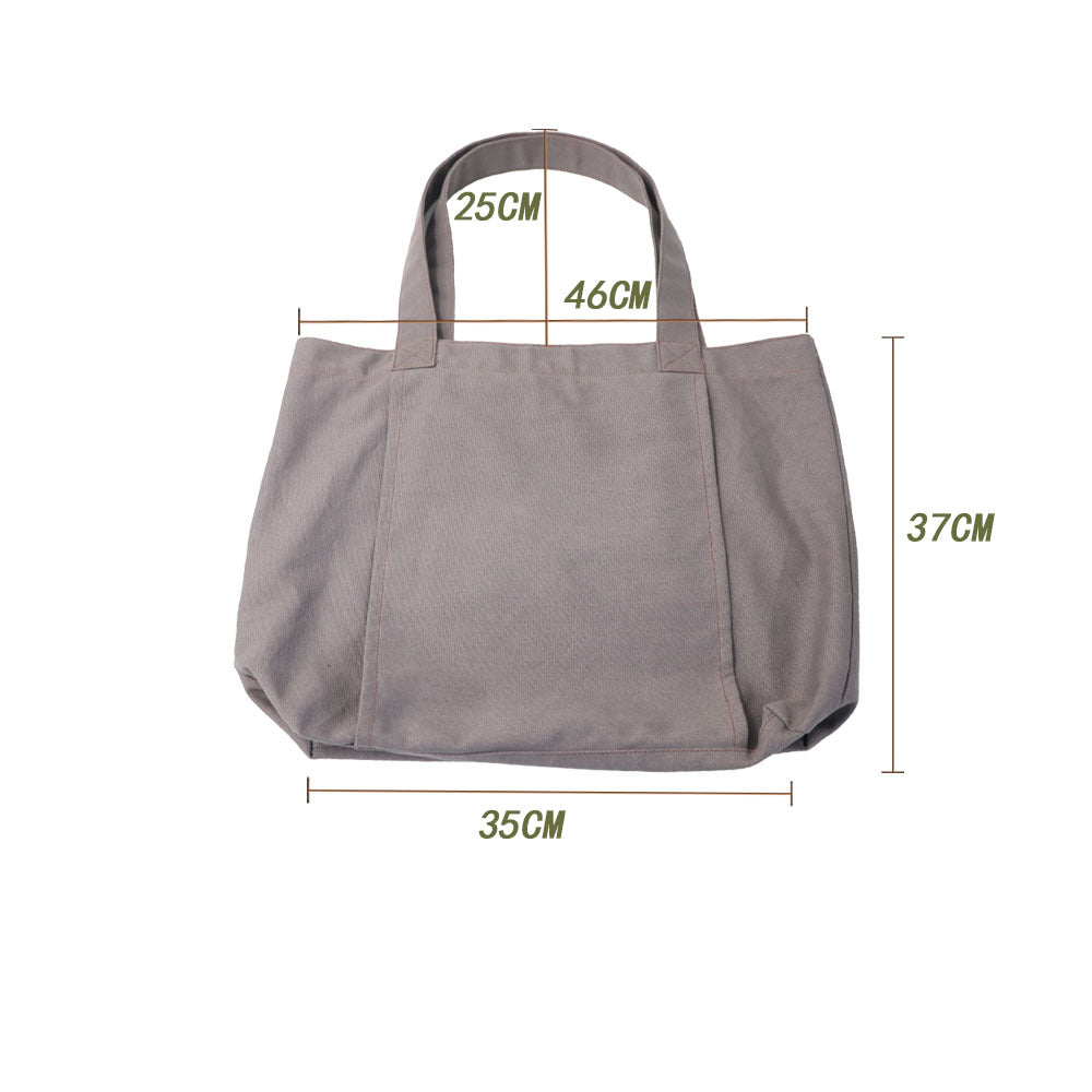 Yoga Mat Tote Bag - Durable Canvas Shoulder Bag for Outdoor Workouts & Travel(Khaki)